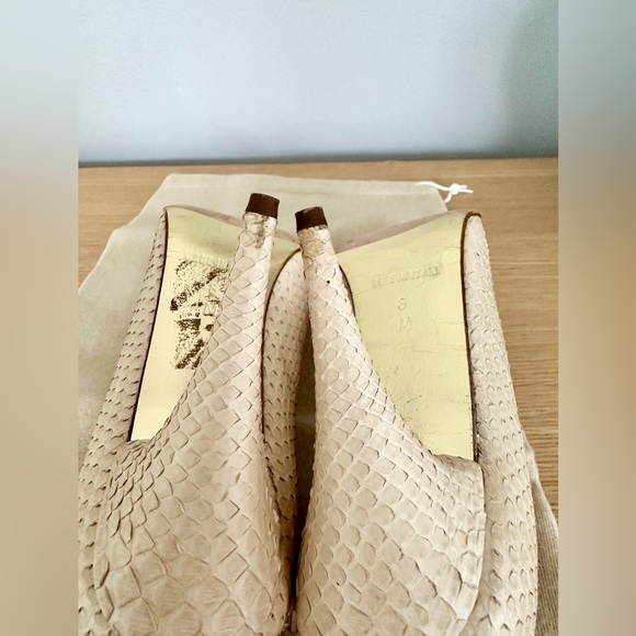Vintage Michael Kors nude python heels - Picture 7 of 13